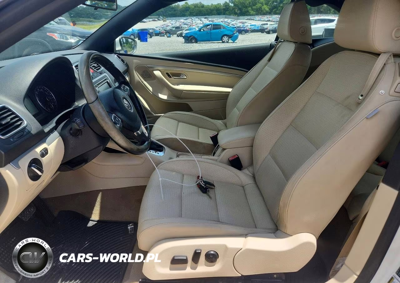 2013 Volkswagen Eos Komfort VIN:WVWBW8AH7DV000287 - 7