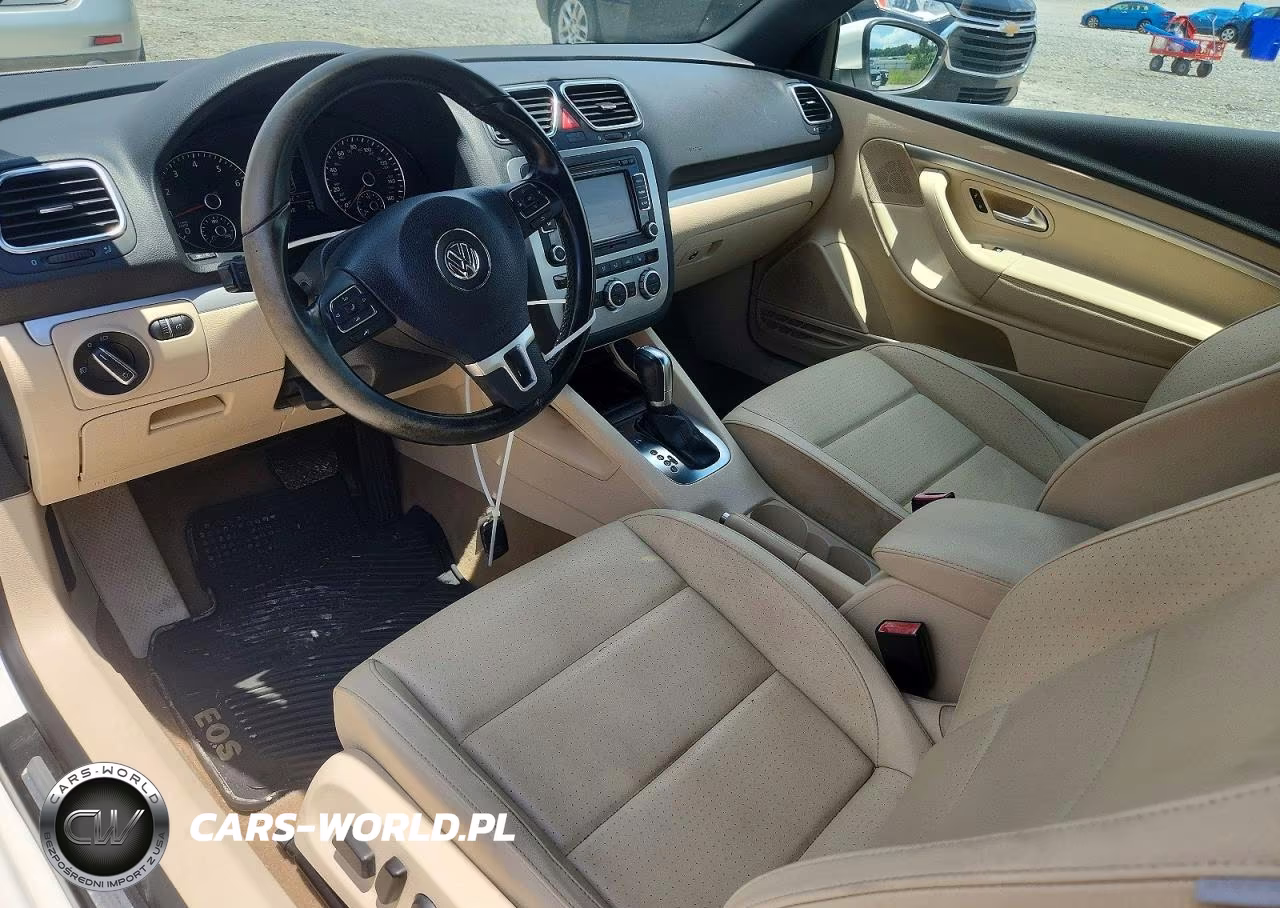 2013 Volkswagen Eos Komfort VIN:WVWBW8AH7DV000287 - 8
