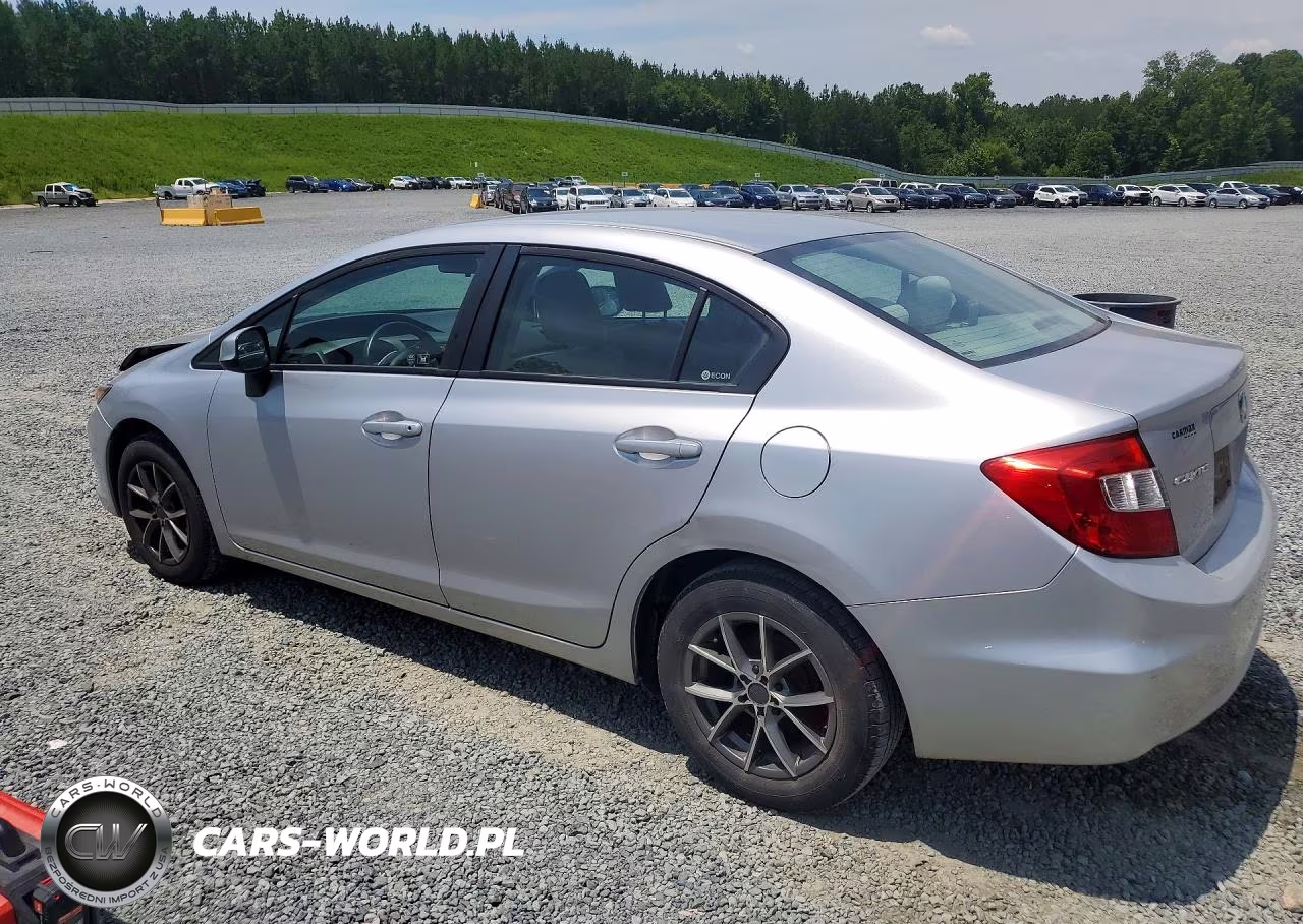 2012 Honda Civic Lx VIN:19XFB2F58CE359742 - 2