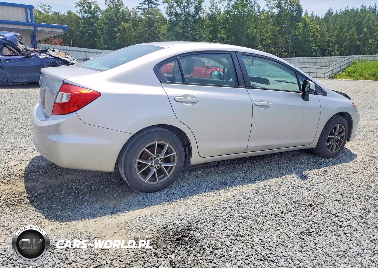 2012 Honda Civic Lx VIN:19XFB2F58CE359742 - 3
