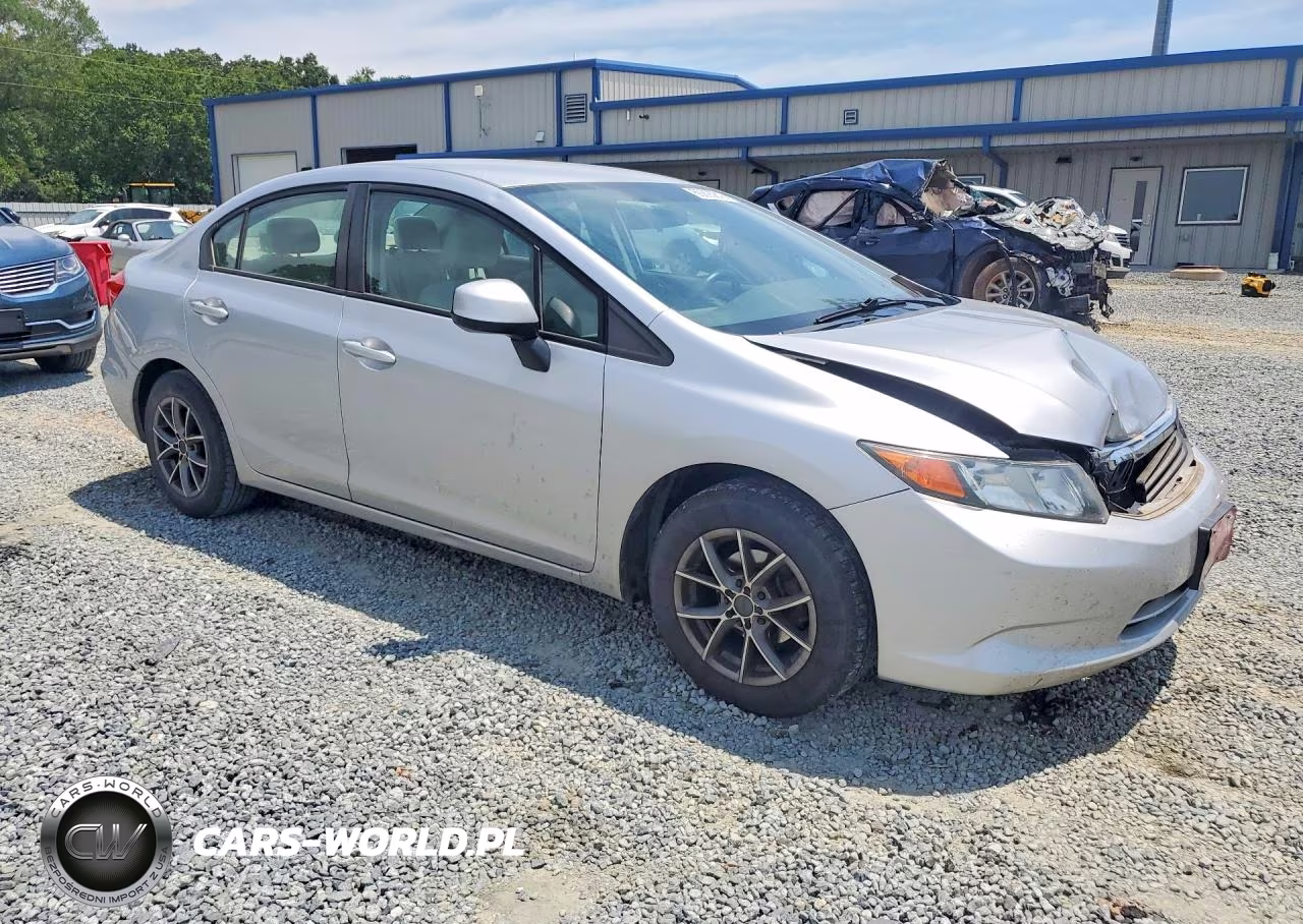 2012 Honda Civic Lx VIN:19XFB2F58CE359742 - 4