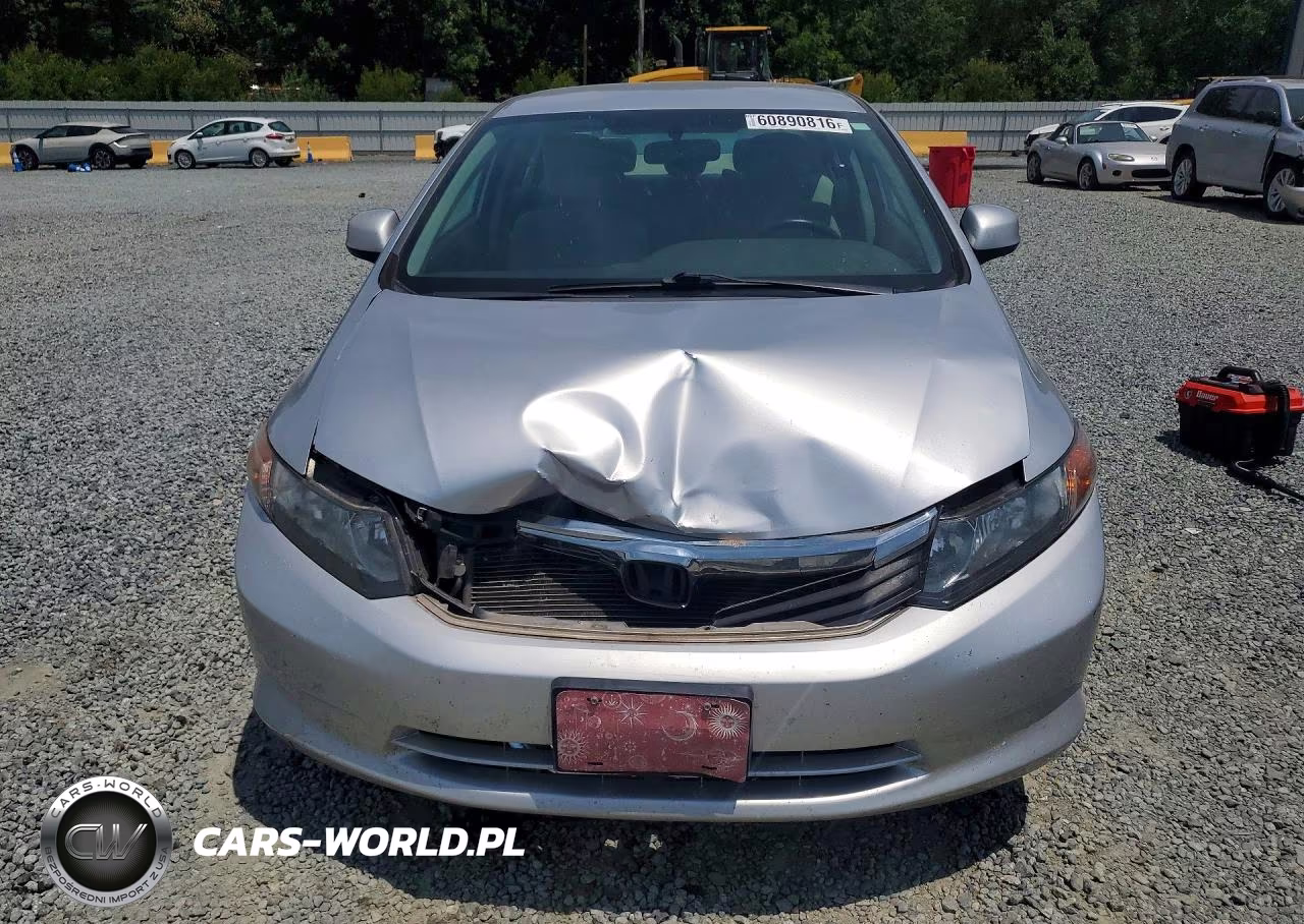 2012 Honda Civic Lx VIN:19XFB2F58CE359742 - 5