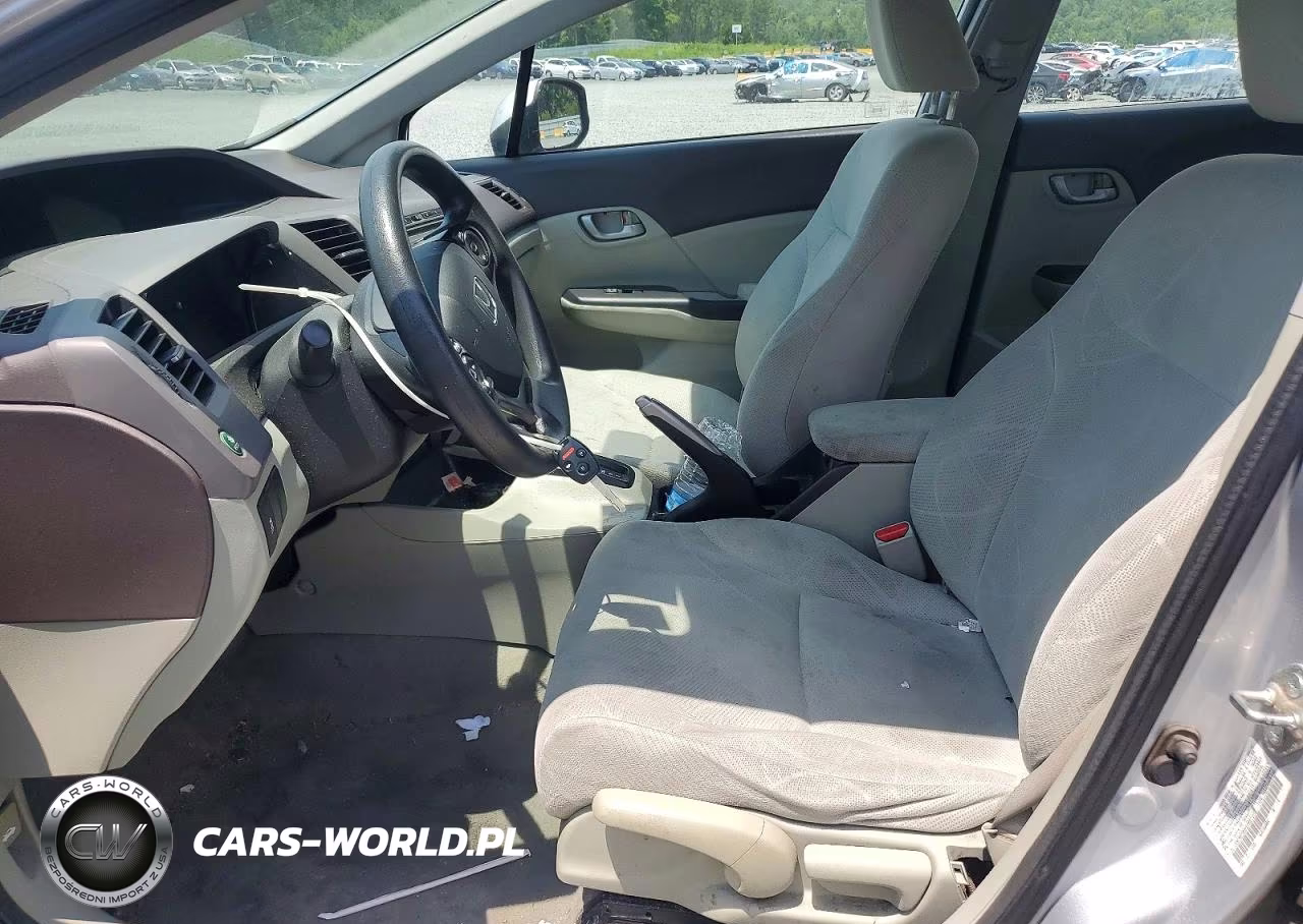 2012 Honda Civic Lx VIN:19XFB2F58CE359742 - 7
