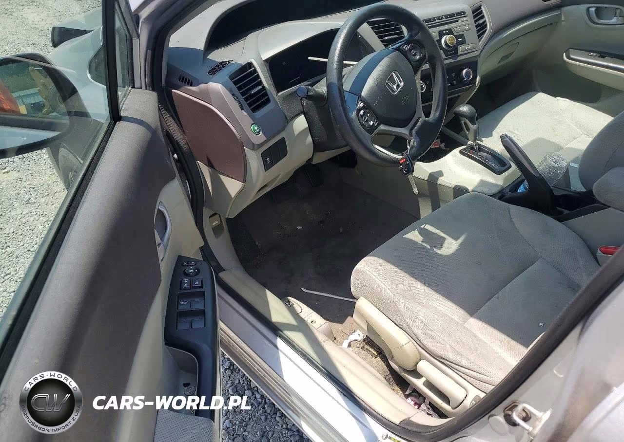 2012 Honda Civic Lx VIN:19XFB2F58CE359742 - 8