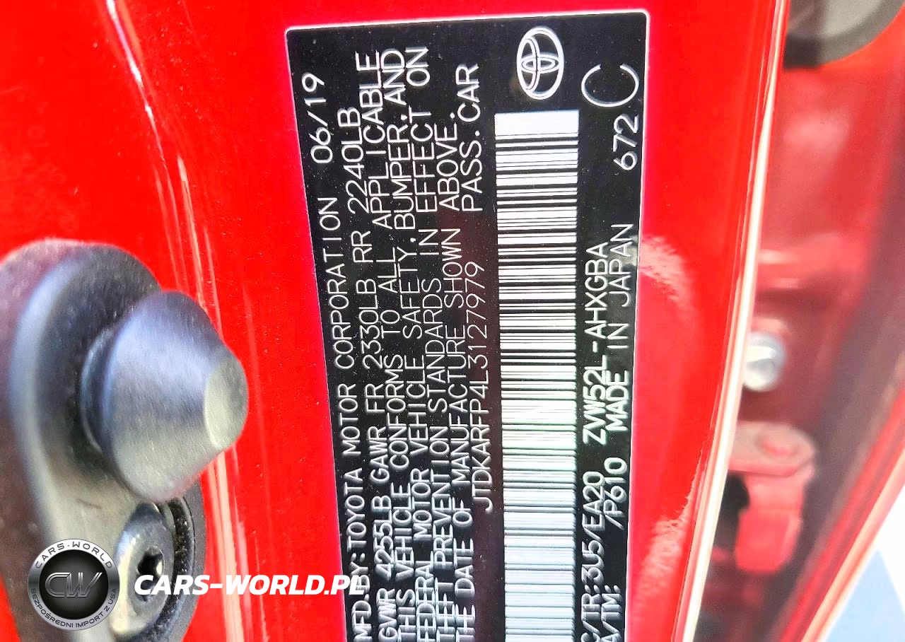 2020 Toyota Prius Prime Xle VIN:JTDKARFP4L3127979 - 12