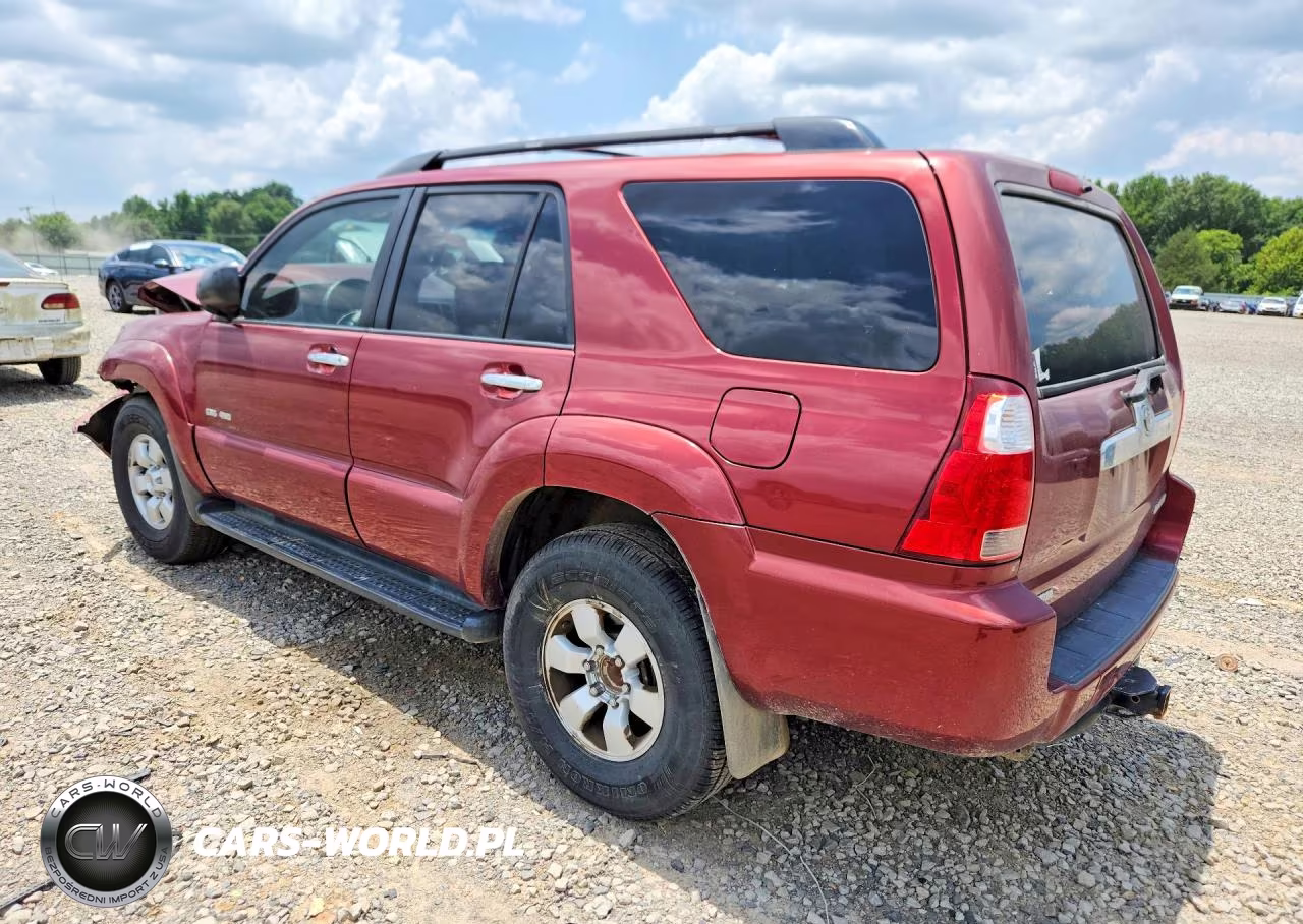 2007 Toyota 4Runner Sr5 VIN:JTEBU14R978095290 - 2