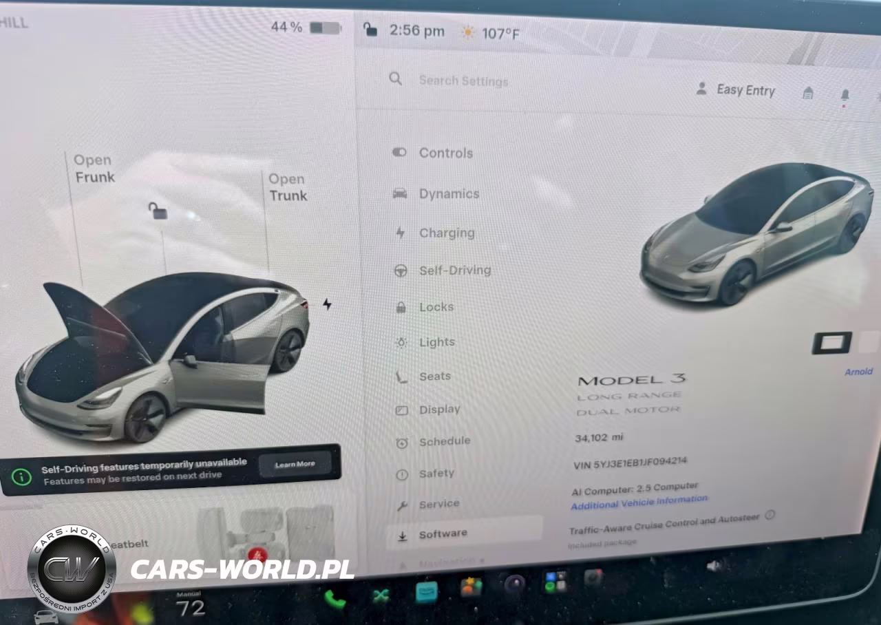 2018 Tesla Model 3 VIN:5YJ3E1EB1JF094214 - 9