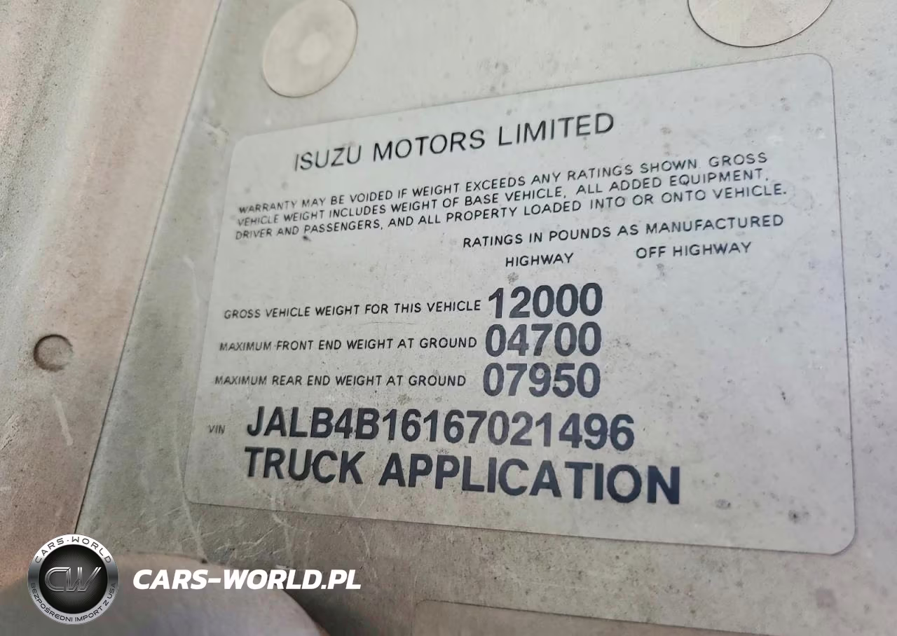 2006 Isuzu Npr VIN:JALB4B16167021496 - 13