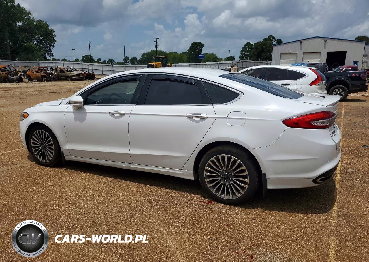 2018 Ford Fusion Titanium-Platinum VIN:3FA6P0D92JR138547 - 2