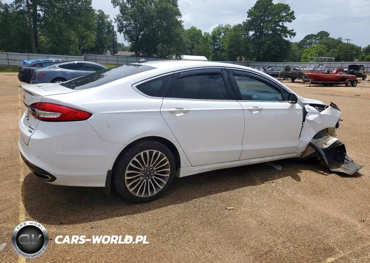 2018 Ford Fusion Titanium-Platinum VIN:3FA6P0D92JR138547 - 3