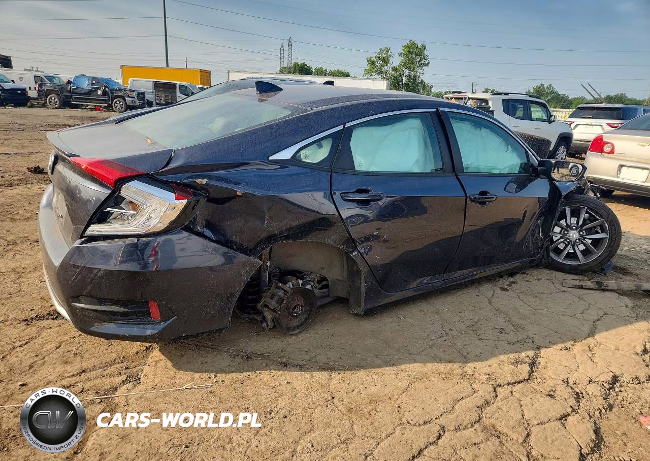2019 Honda Civic Ex VIN:19XFC1F32KE013559 - 3