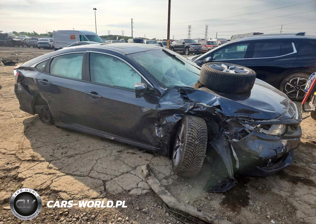 2019 Honda Civic Ex VIN:19XFC1F32KE013559 - 4