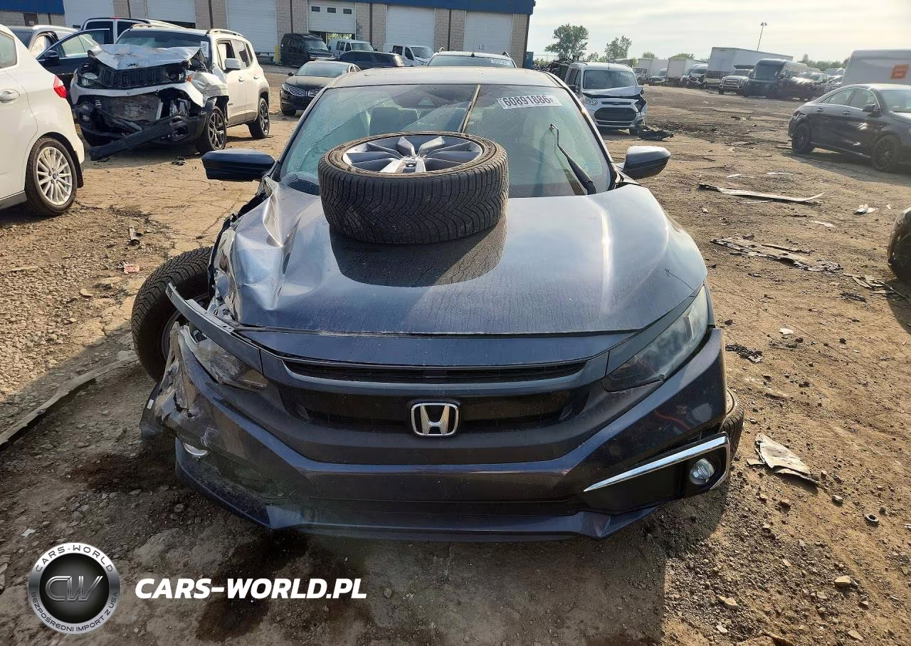 2019 Honda Civic Ex VIN:19XFC1F32KE013559 - 5