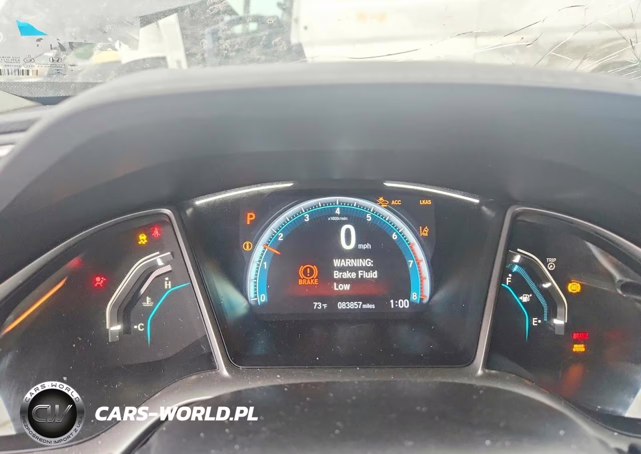 2019 Honda Civic Ex VIN:19XFC1F32KE013559 - 9