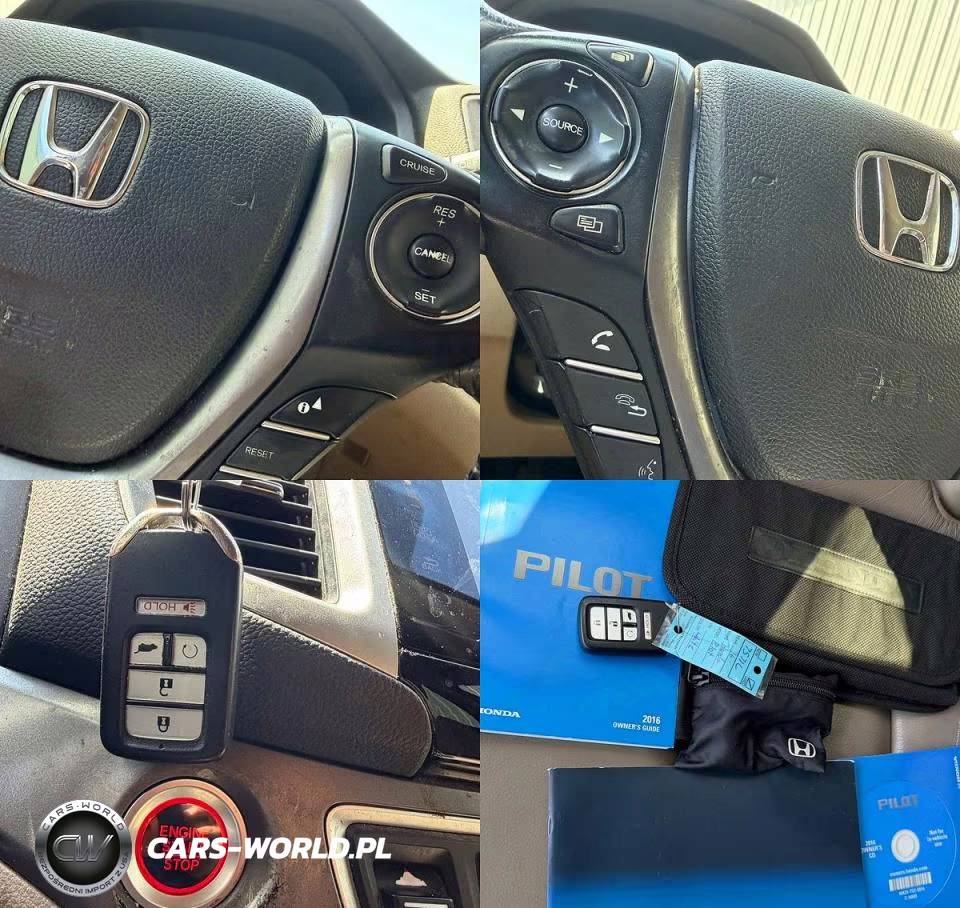 2016 Honda Pilot Exl VIN:5FNYF5H57GB007571 - 12