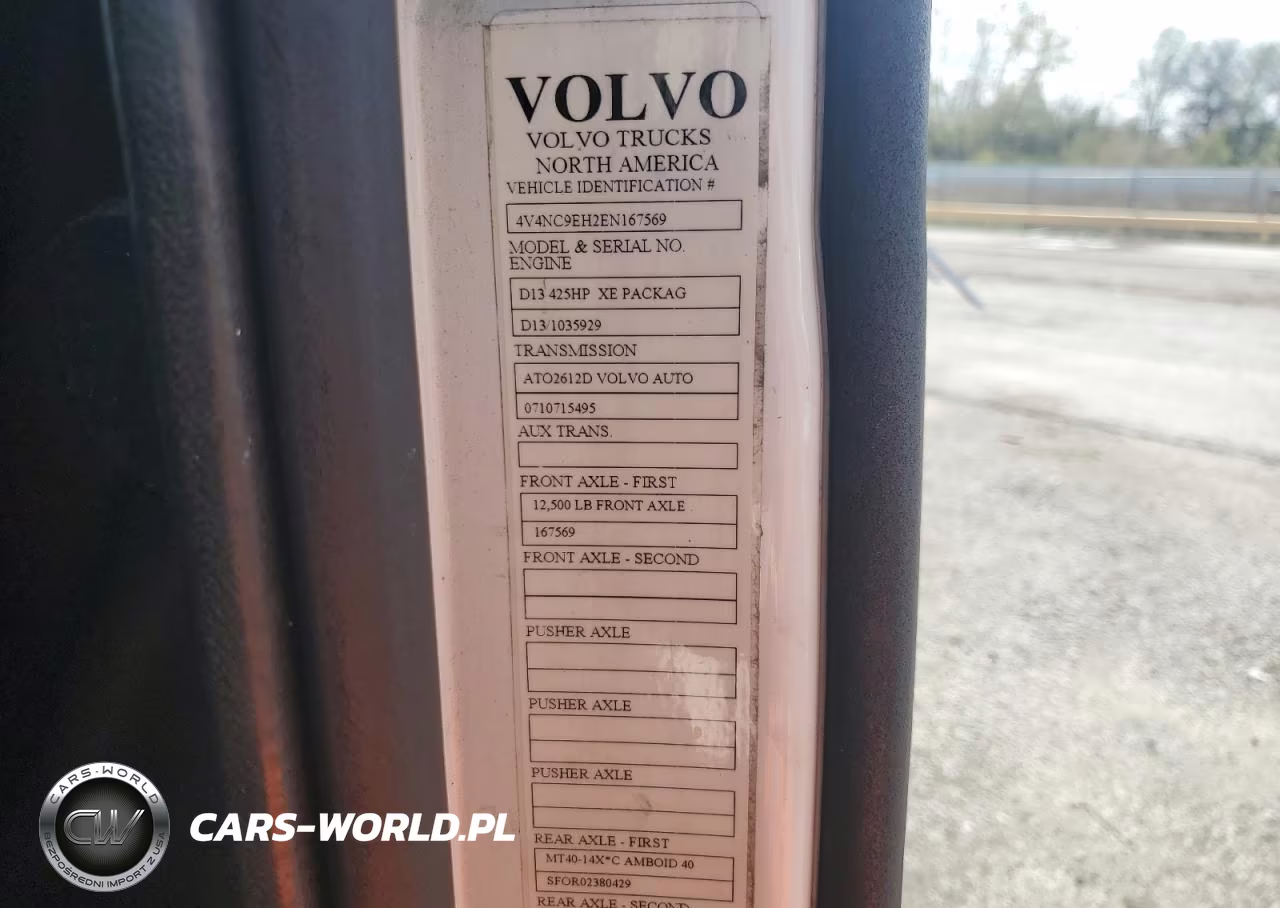 2014 Volvo Vnl Semi Truck VIN:4V4NC9EH2EN167569 - 20