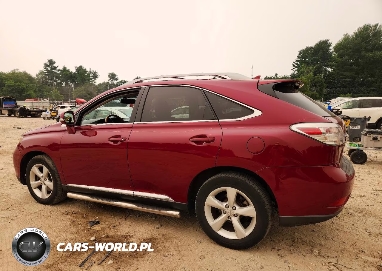2011 Lexus Rx 350 VIN:2T2BK1BA7BC106822 - 2