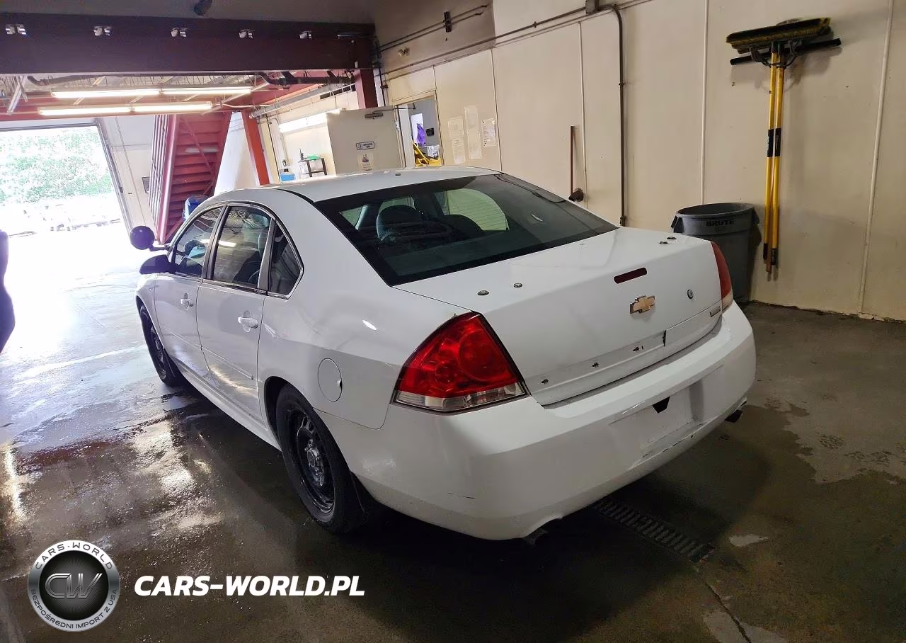 2012 Chevrolet Impala Police VIN:2G1WD5E35C1276030 - 2