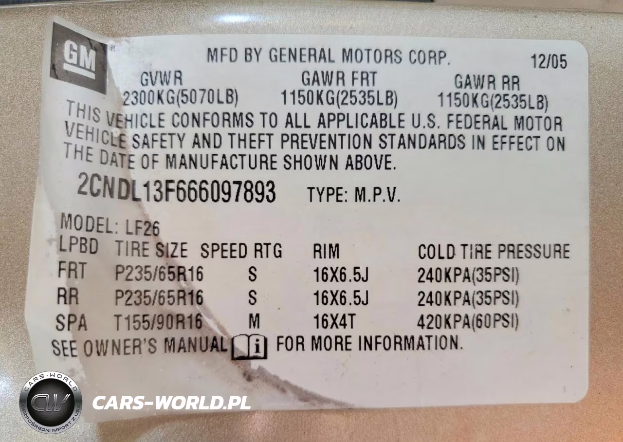 2006 Chevrolet Equinox Ls VIN:2CNDL13F666097893 - 12