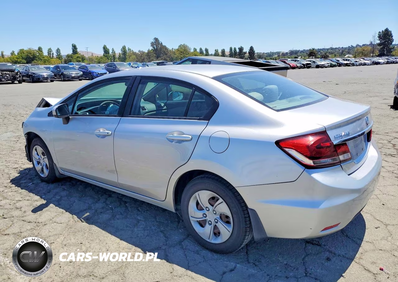 2015 Honda Civic Lx VIN:2HGFB2F54FH565909 - 2
