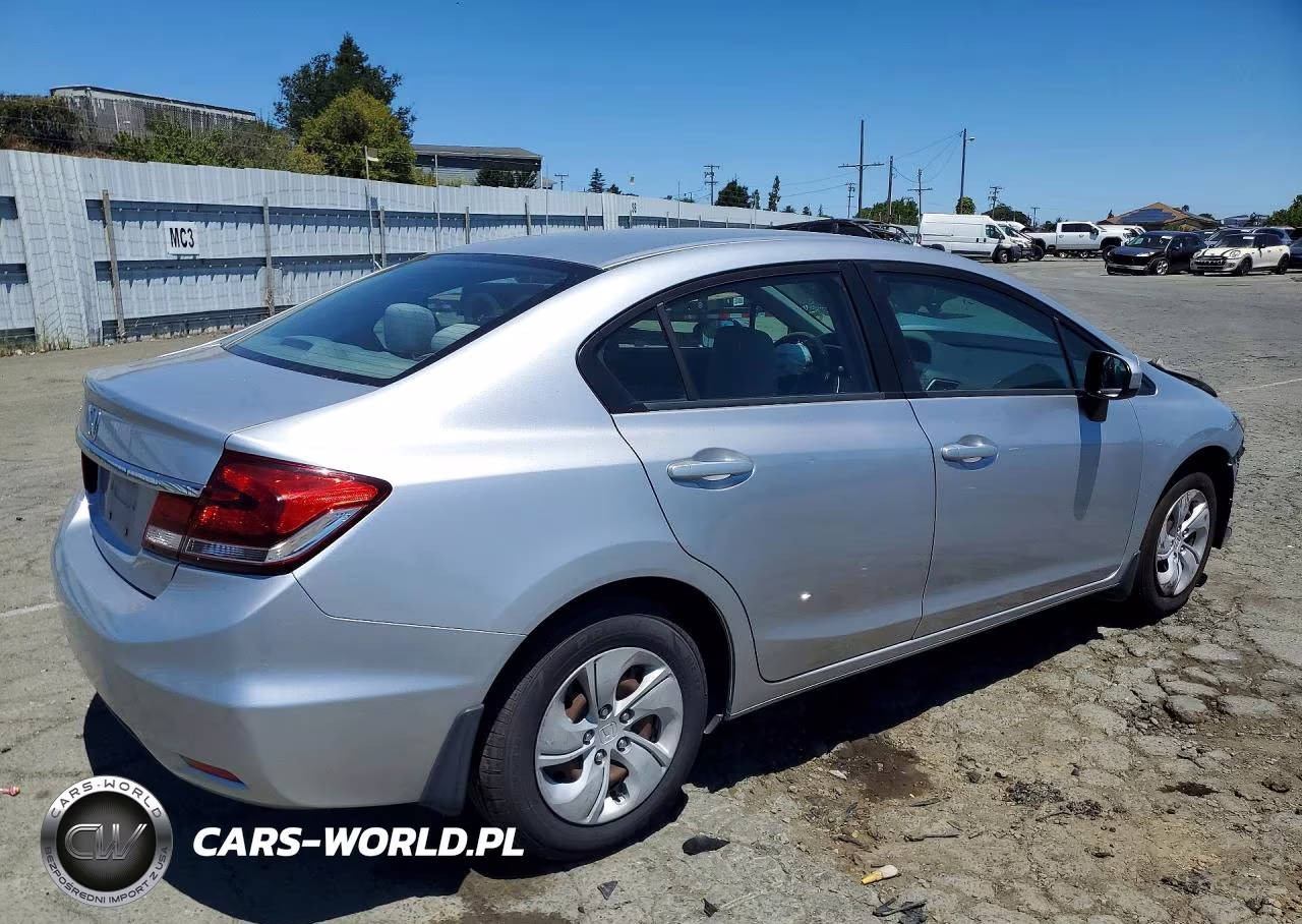 2015 Honda Civic Lx VIN:2HGFB2F54FH565909 - 3