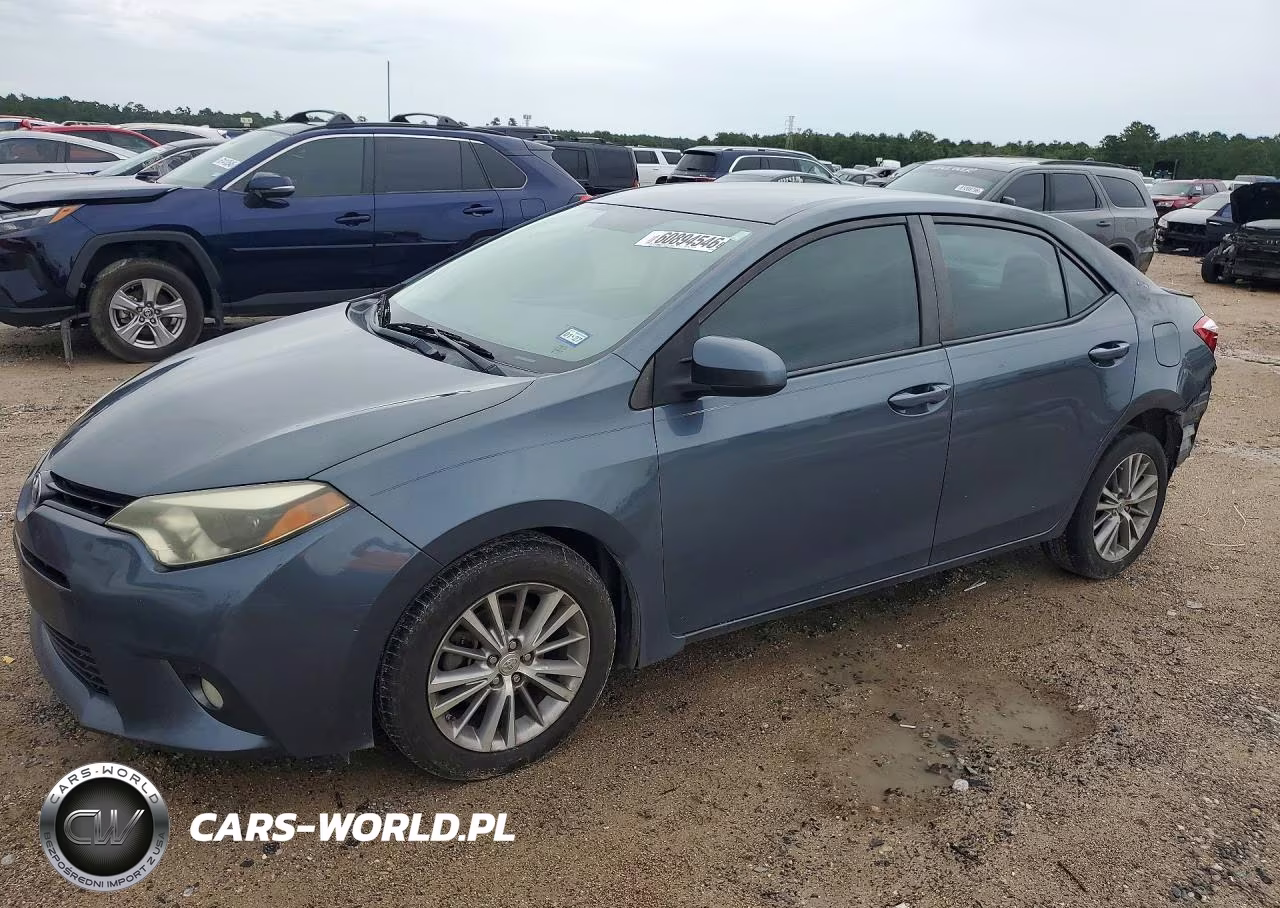 2015 Toyota Corolla Le Plus VIN:5YFBURHE7FP249783 - 1