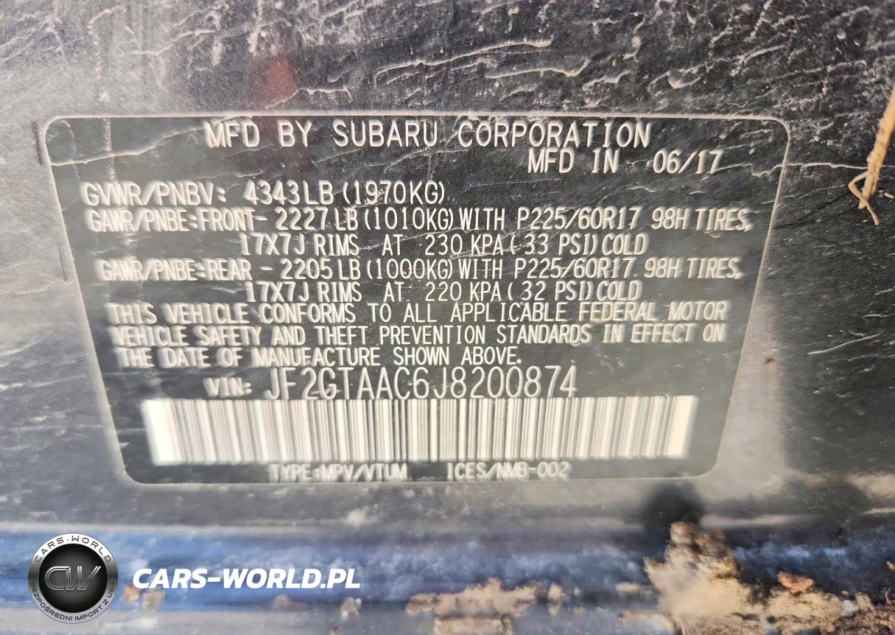 2018 Subaru Crosstrek VIN:JF2GTAAC6J8200874 - 13