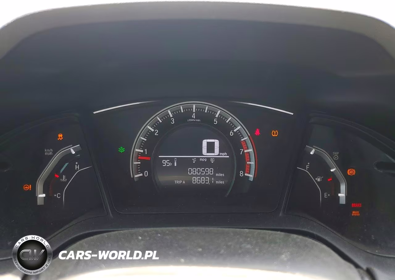 2018 Honda Civic Sport VIN:SHHFK7G46JU221805 - 9