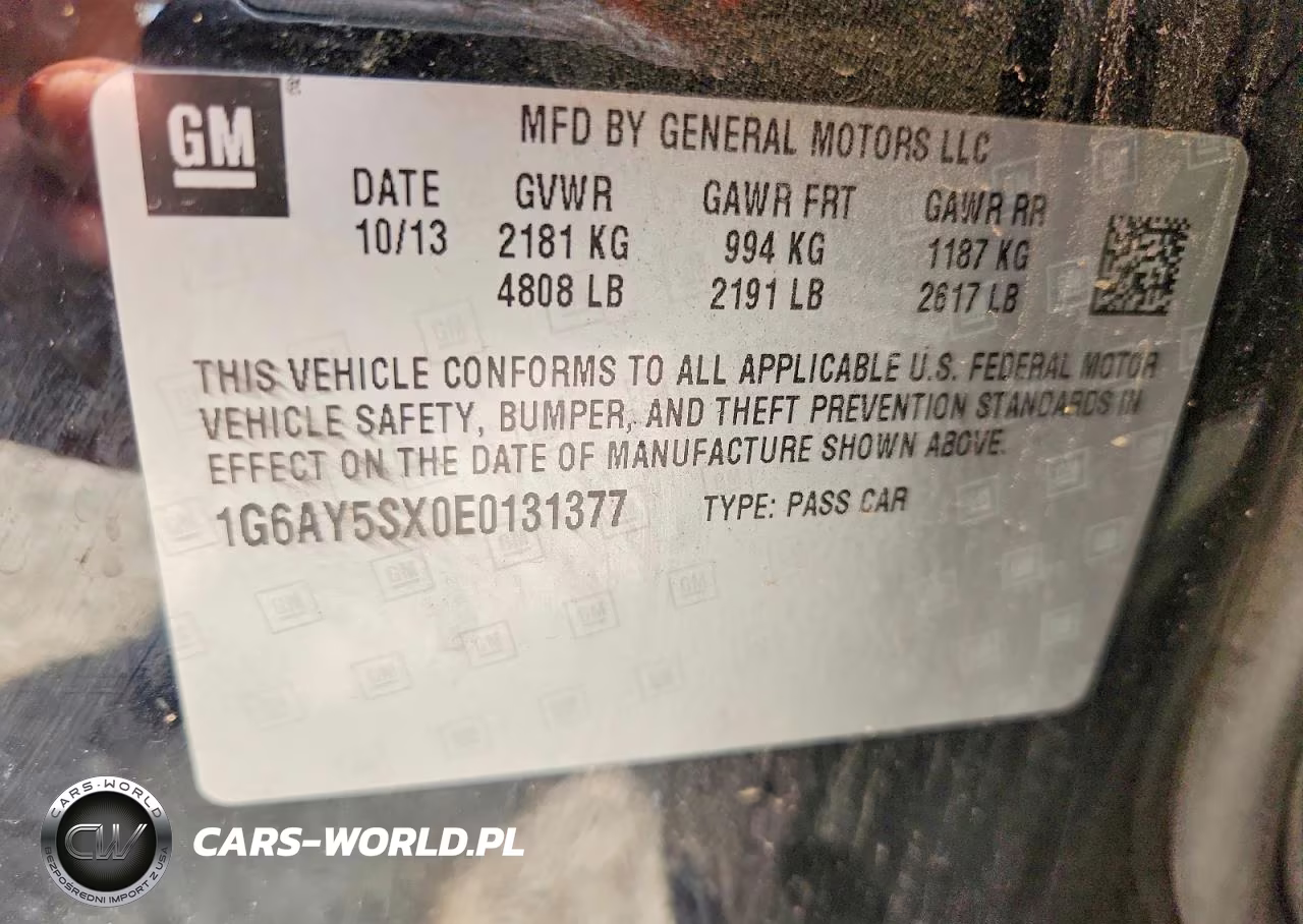 2014 Cadillac Cts Performance Collection VIN:1G6AY5SX0E0131377 - 12