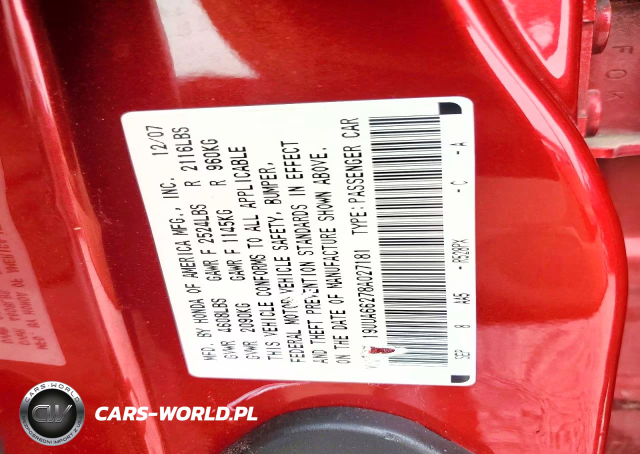 2008 Acura Tl VIN:19UUA66278A027181 - 12