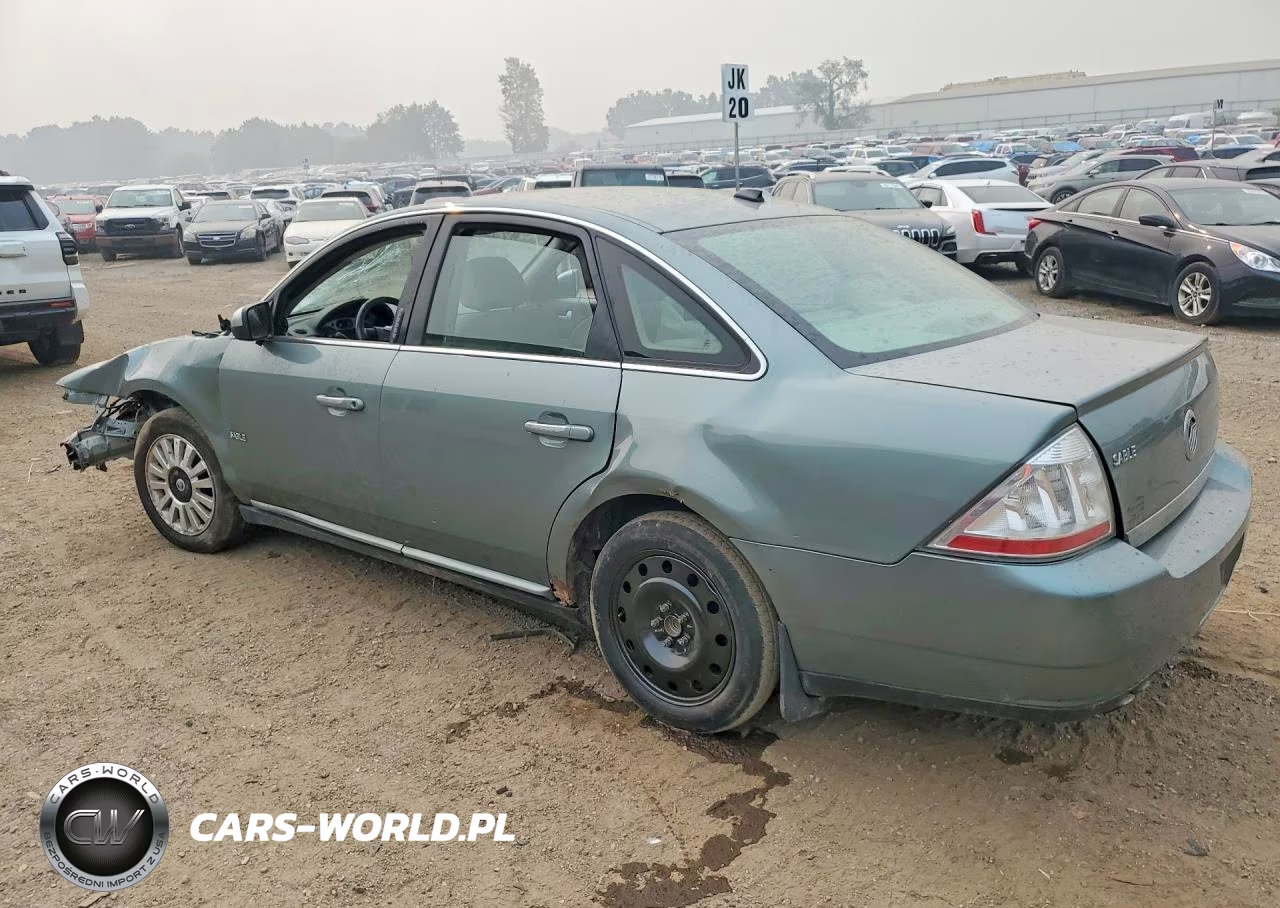 2008 Mercury Sable Luxury VIN:1MEHM40W48G603618 - 2