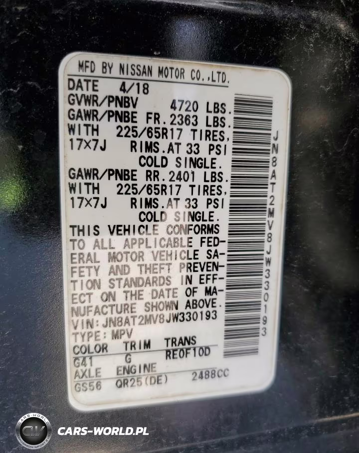 2018 Nissan Rogue S VIN:JN8AT2MV8JW330193 - 13