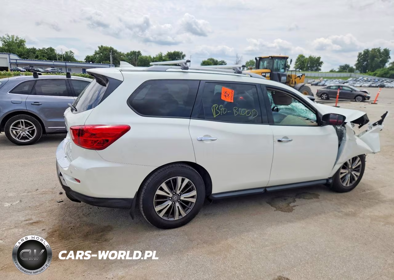 2020 Nissan Pathfinder Sv VIN:5N1DR2BM0LC631509 - 3
