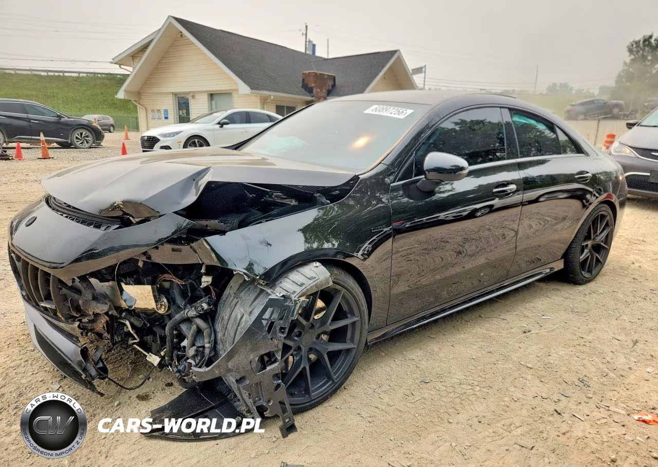 2022 Mercedes-Benz Cla 45 Amg VIN:W1K5J5DB2NN322327 - 1