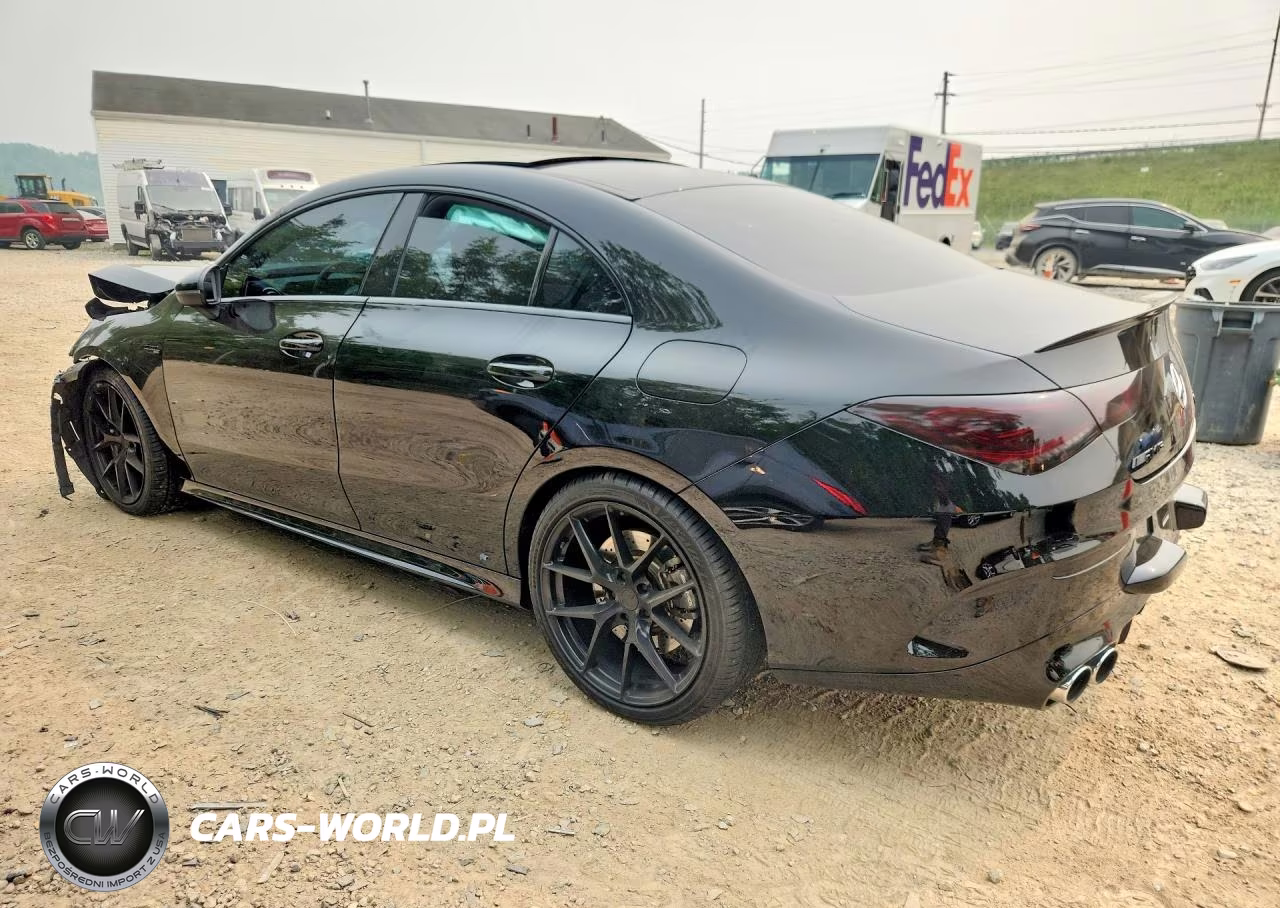 2022 Mercedes-Benz Cla 45 Amg VIN:W1K5J5DB2NN322327 - 2