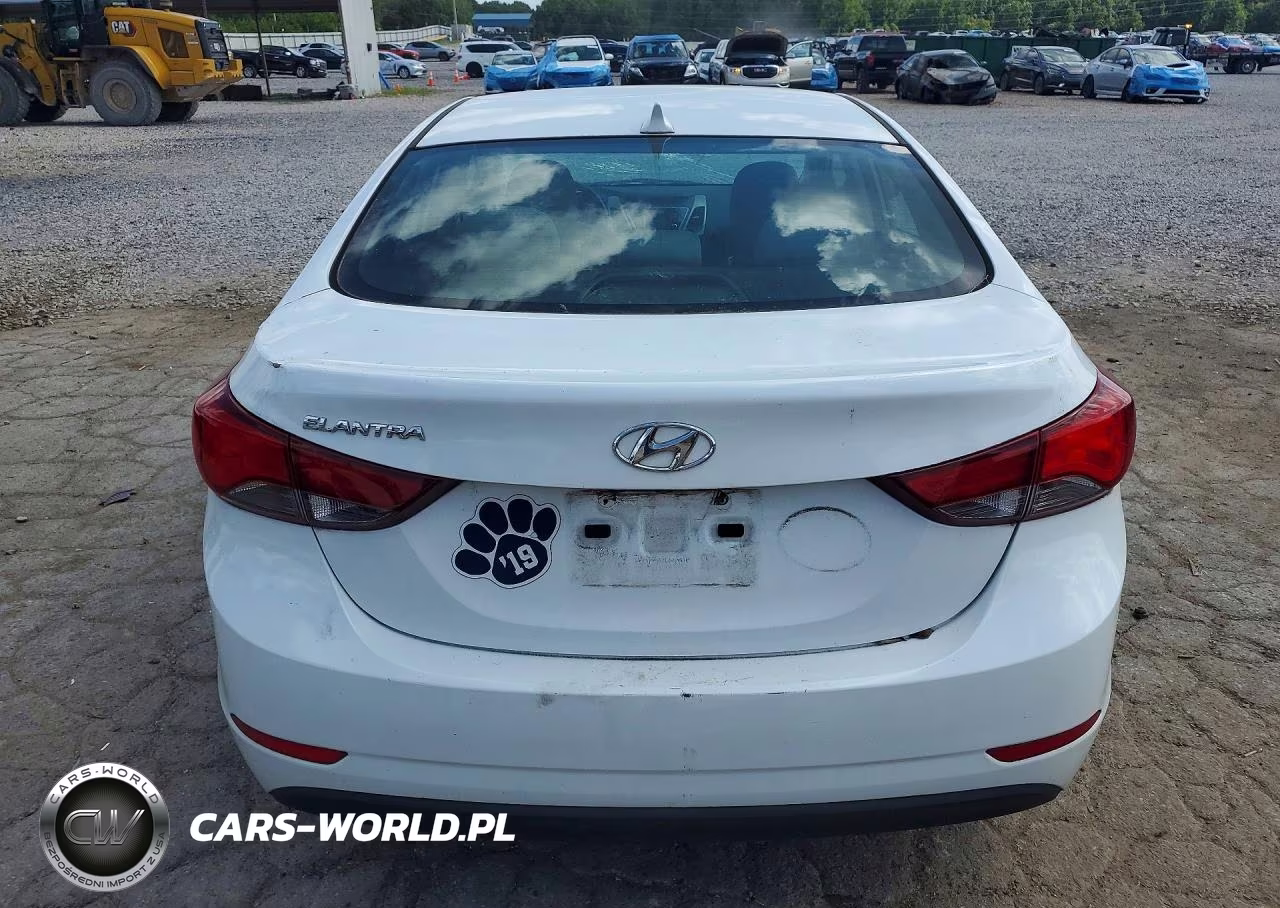 2015 Hyundai Elantra Se VIN:5NPDH4AE1FH584027 - 6