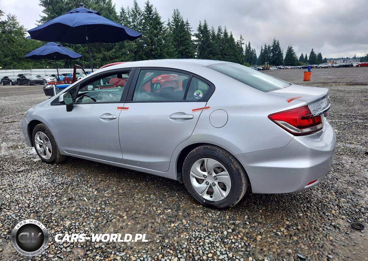 2013 Honda Civic Lx VIN:19XFB2F55DE286685 - 2