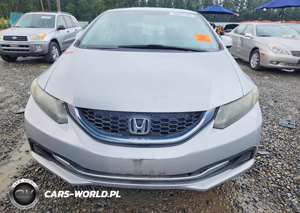 2013 Honda Civic Lx VIN:19XFB2F55DE286685 - 5