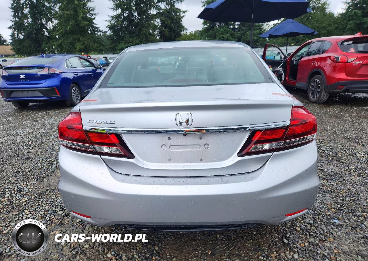 2013 Honda Civic Lx VIN:19XFB2F55DE286685 - 6