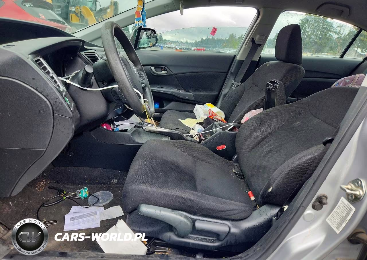 2013 Honda Civic Lx VIN:19XFB2F55DE286685 - 7