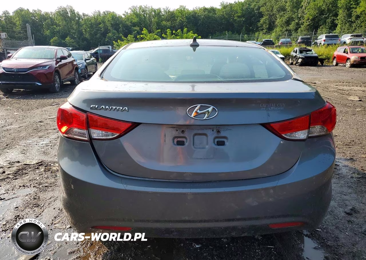 2013 Hyundai Elantra Gls VIN:5NPDH4AE2DH311918 - 6