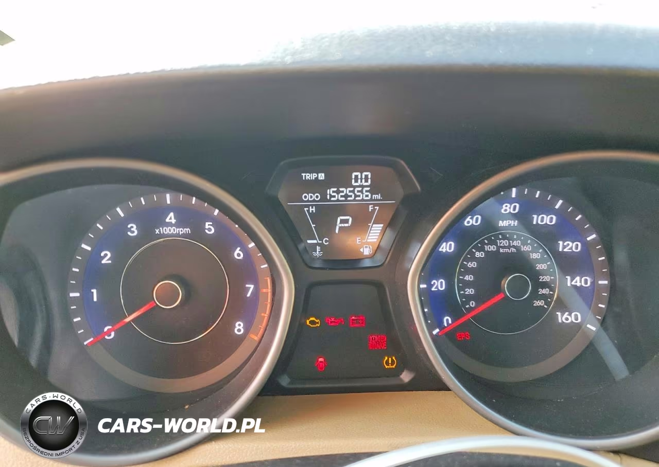 2013 Hyundai Elantra Gls VIN:5NPDH4AE2DH311918 - 9