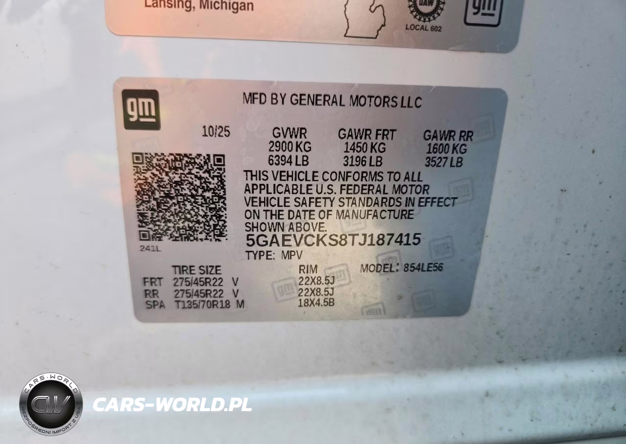 2026 Buick Enclave Avenir VIN:5GAEVCKS8TJ187415 - 13