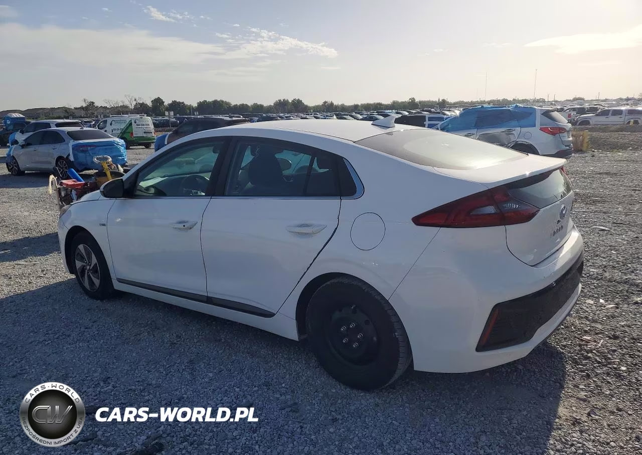 2017 Hyundai Ioniq Sel VIN:KMHC75LC8HU031458 - 2