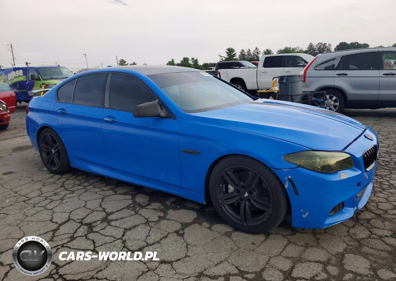 2012 BMW 550 I VIN:WBAFR9C58CDV58264 - 4