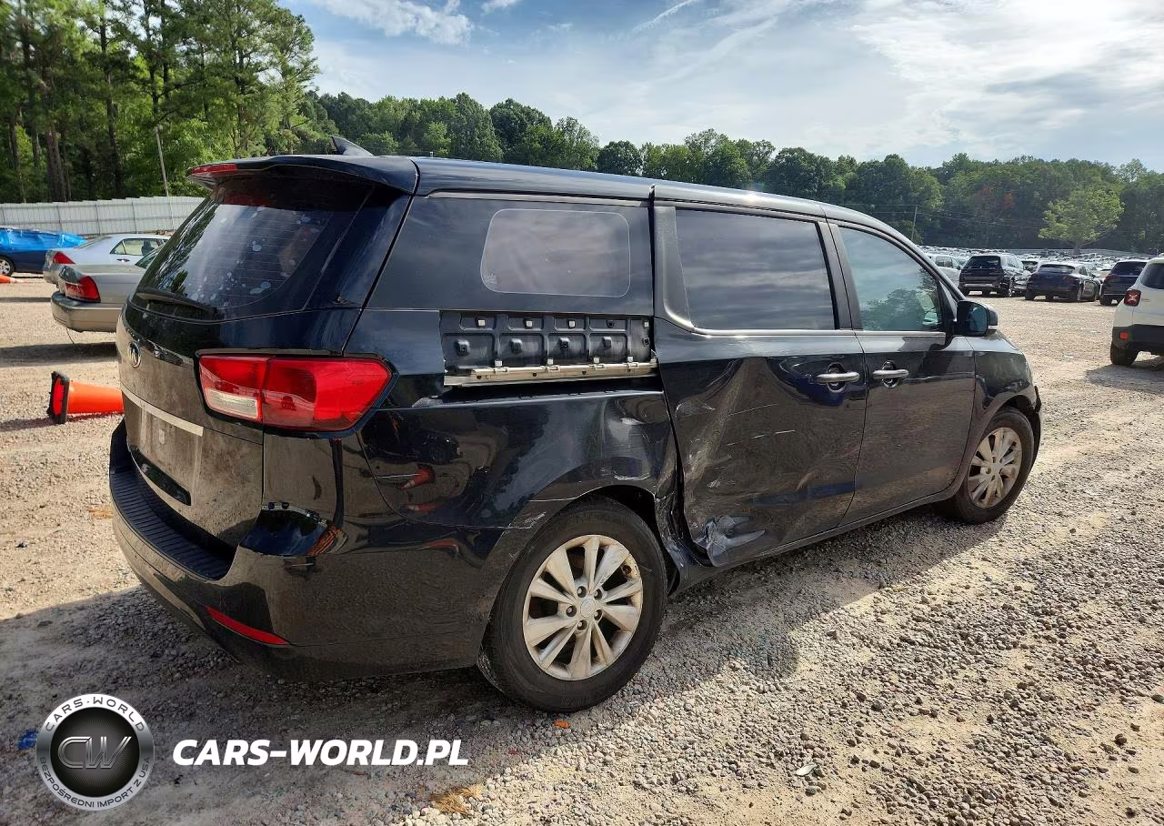 2017 Kia Sedona L VIN:KNDMA5C12H6264281 - 3