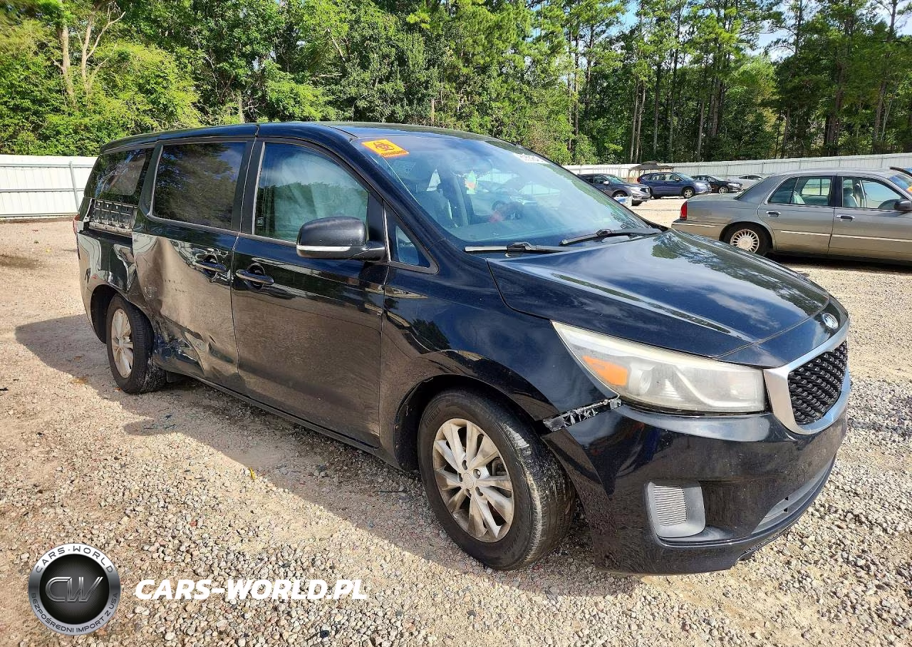 2017 Kia Sedona L VIN:KNDMA5C12H6264281 - 4