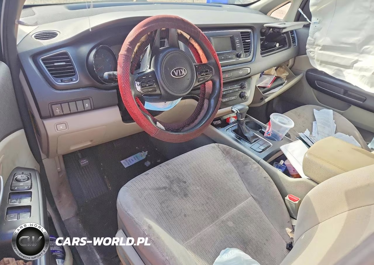2017 Kia Sedona L VIN:KNDMA5C12H6264281 - 8