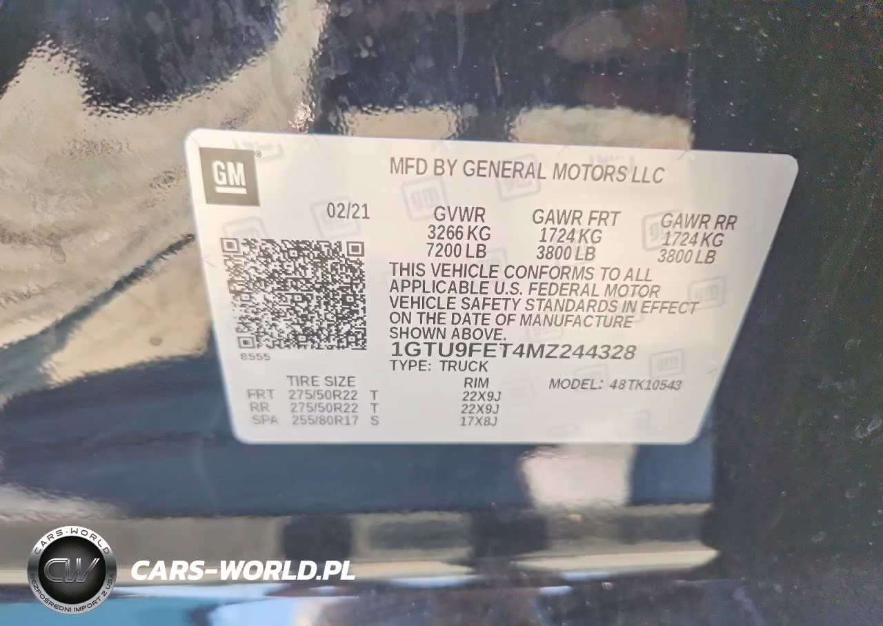 2021 GMC Sierra K1500 Denali VIN:1GTU9FET4MZ244328 - 12