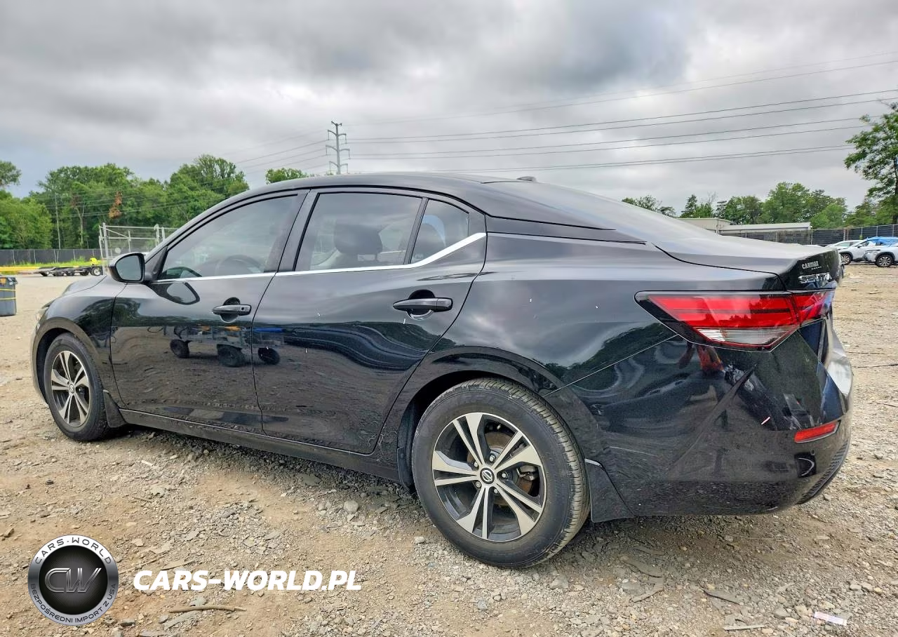 2021 Nissan Sentra Sv VIN:3N1AB8CV1MY215325 - 2